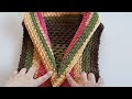 How To Crochet very easy vest suitable for every SİZE