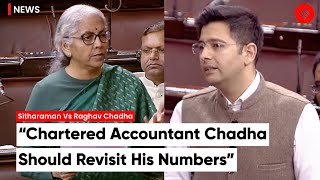 After Chadha Charge, FM Sitharaman Hits Back With “Chartered Accountant” Jibe
