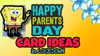 HAPPY PARENTS DAY CARD IDEAS DURING QURANTINE/HANDMADE GREETING CARD/ HAPPY PARENTS DAY 2020