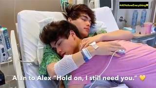 Alan stokes to Alex stokes "hold on I still need you."😭😭😭❤❤