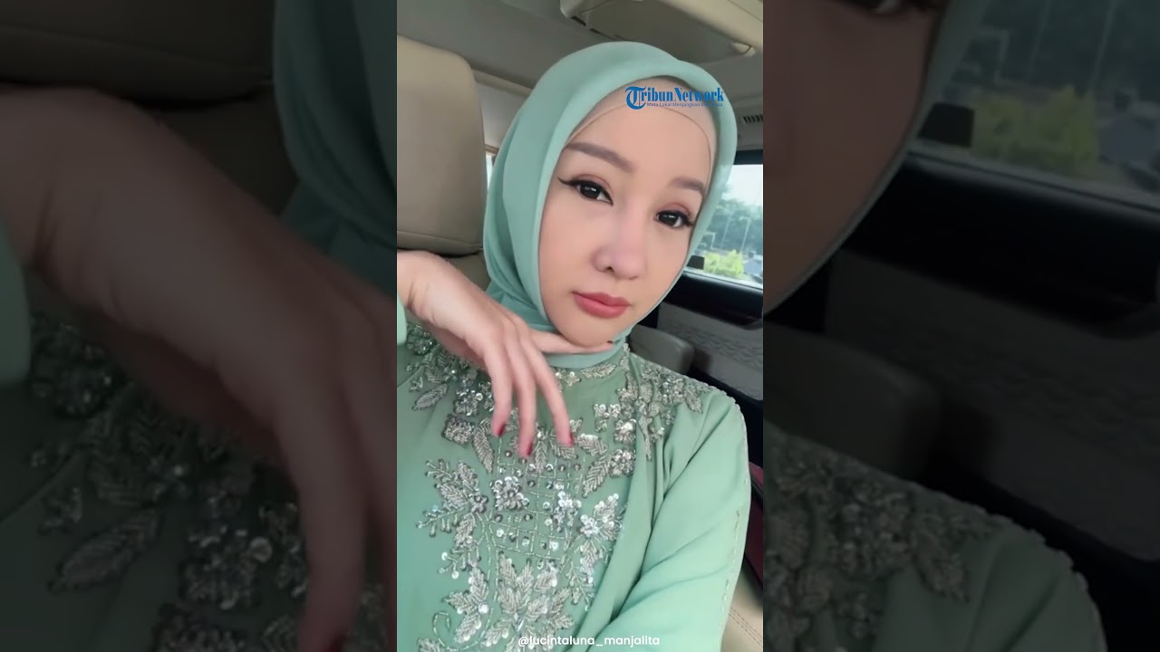 Lucinta Luna Bagi THR Rayakan Lebaran Saat Makan Ketupat Di Kampung ...