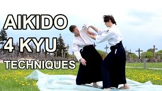 Aikido 4th Kyu Techniques