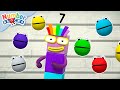 Tente não rir dos Numberbolhas! | 40 minutos de Aprenda a contar | Numberblocks em Português Brasil