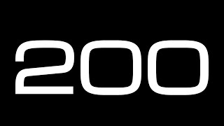 200 Second Countdown Timer / NO SOUND