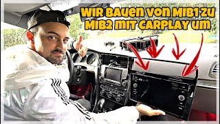 Golf 7 GTI Bekommt ein MIB 2 Carplay Radio Original | U2-AIR Pro Wireless CarPlay Adapter Ottocast⭐️