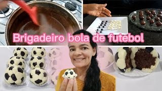 Brigadeiro bola de futebol ⚽️ |Minutos com a Mi 😍