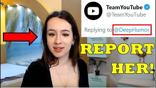 Youtube Tells Us to REPORT Comment Bot! (Anna - Let's Get Acquainted)