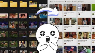 Organizing my Sims screenshots 📸 Notion Tutorial