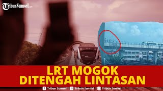 🔴Detik-detik LRT Palembang Mogok Penumpang Panas-panasan Dievakuasi, Listrik Blackout Biang Kerok