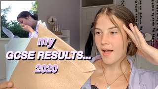 OPENING MY GCSE RESULTS 2020!!