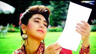 Pyar Ke Kagaj pe|(Jigar)❤️ Love Song ❤️ Ajay Devgan, Karishma Kapoor, Sadhana Sargam