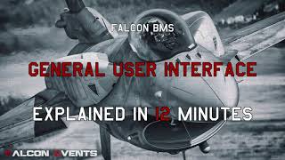 FALCON BMS 4.35 - General User Interface - Explained in 12 minutes