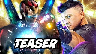 Avengers Endgame New Armor Teaser Explained - Iron Man Thor Hawkeye
