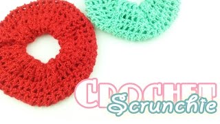 โครเชต์โดนัทรัดผม สวย เรียบง่าย! (Easy Crochet Scrunchie)