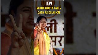 #Shorts | Rekha Gupta Takes Oath As Delhi CM | BJP | Woman CM | Swearing In Ceremony | Parvesh Verma