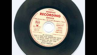 Elvis Presley   Second Demo Record