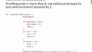 Stopwatch Demo