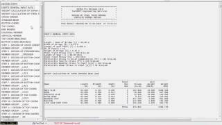 ASTRA Pro Tutorial Video for the design of Steel Truss Bridge by IRC Standard