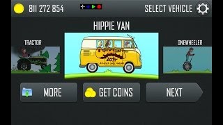 Hill Climb Racing Updated! (New Hippie Van and Rainbow Track!) 1.17.0