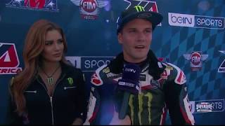 Cameron Beaubier Sunday VIR Superbike Race 2 Podium