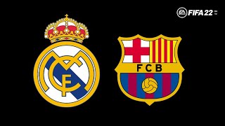 Realmadrid vs Barcelona | FIFA 22 Full Match  PS4 Gameplay SIM