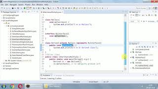 16 Multiple Inheritance Using Interfaces and Classes in Java - Part C
