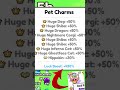 I GOT 430% Max PET CHARM with Ultra LUCK🍀 Boost in Pets Go and I hatched THIS! #shorts #roblox