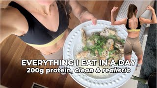 entirely raw and realistic What I Eat In A DaY | science based, high protein, very healthy : )