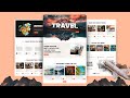 Responsive Travel Website Project Using HTML CSS & JavaScript