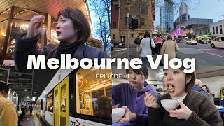 【Melbourne vlog】オーストラリアワーホリの1日：語学学校の友達とメルボルンでタイ料理とデザートを食べに行った日🐨