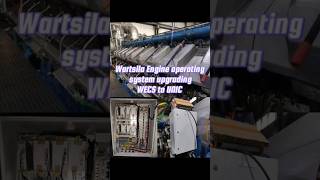 Wartsila Generator 8.7 MW 20V34SG operating system upgrading WECS to UNIC // #CCM  #UNIC #generator