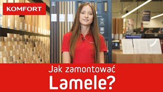 Jak zamontować lamele?