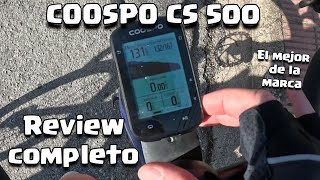 COOSPO CS500 ✅, El mejor ciclocomputador de la marca!