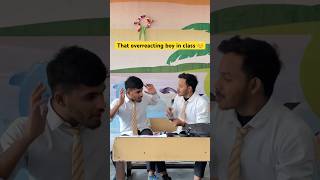 That overreacting boy in class 😂 #schooldays #funnyvshorts #trandingshorts #youtubeindiashorts