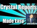 crystal reports - managing page breaks - how to manage page breaks in Crystal Reports Tutorial