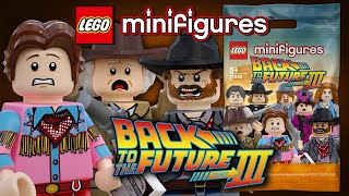 LEGO Back to the Future Part III Collectible Minifigures Series! Custom CMF Series!