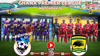 🇬🇭Ghana Premier League:  Medeama SC vs Asante Kotoko || Live