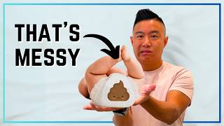 Prevent and Clean up BLOWOUTS with LESS MESS | Diaper changing pro tips