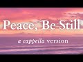 The Most Calming Hymn you've ever heard - Peace Be Still - (a cappella version)