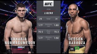 Полный бой UFC 219 Хабиб Нурмагомедов - Эдсон Барбоза