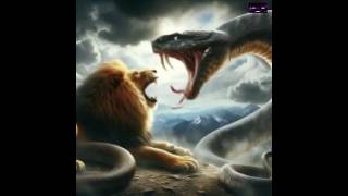 The Fusion of Fear: What Happens When a Lion and Snake Combine?  #animals #comfyui #birds #ai #art