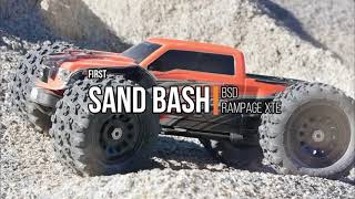 Skansman RC - Sand bash - BSD Rampage XTE