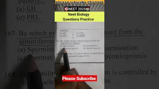 Biology questions practice for neet  #shorts #shortsfeed #neet #motivation #YouTubeshorts #viral