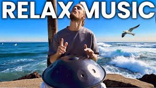 HANDPAN - 2 Hours Calm Sea Meditation Music #84 🇺🇦 Pelalex Music - Waves of Tranquility | Equinox E