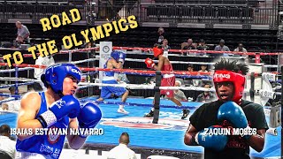 INCREDIBLE SHOWDOWN! Steven Navarro Vs Zaquin Moses!