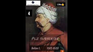 5 most powerful ottoman Sultan🔥.  #historicalempirefacts#