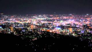 【微速度撮影】積翠寺 夜景