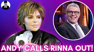 Andy Cohen Calls Lisa Rinna Out and It's Embarrassing (Video!) #bravotv