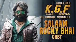 Salaam Rocky Bhai CRBT Codes | KGF Malayalam Movie | Yash | Prashanth Neel | Hombale Films