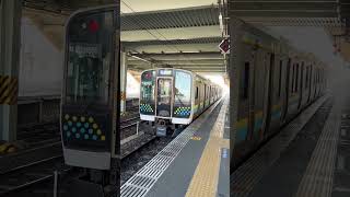 E131系 JR内房線 木更津駅 JR Uchibo Line